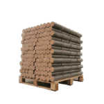 Bûches compressées 100% hêtre - Palette de 1040kg