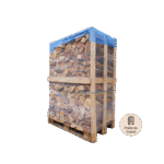 Palette de 2st 33cm de bois spécial poêle de masse - sec séchoirs - prêt à l'emploi - résineux/feuillus