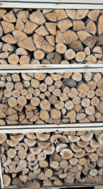 Bois de chauffage d'aulne séché au four, 1,8 m3, 800 kg – Image 3